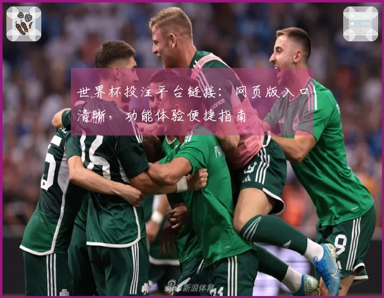 世界杯投注平台链接：网页版入口清晰，功能体验便捷指南